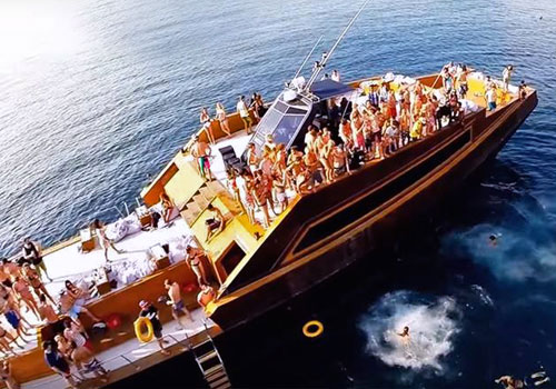 Boat Jump & Swim